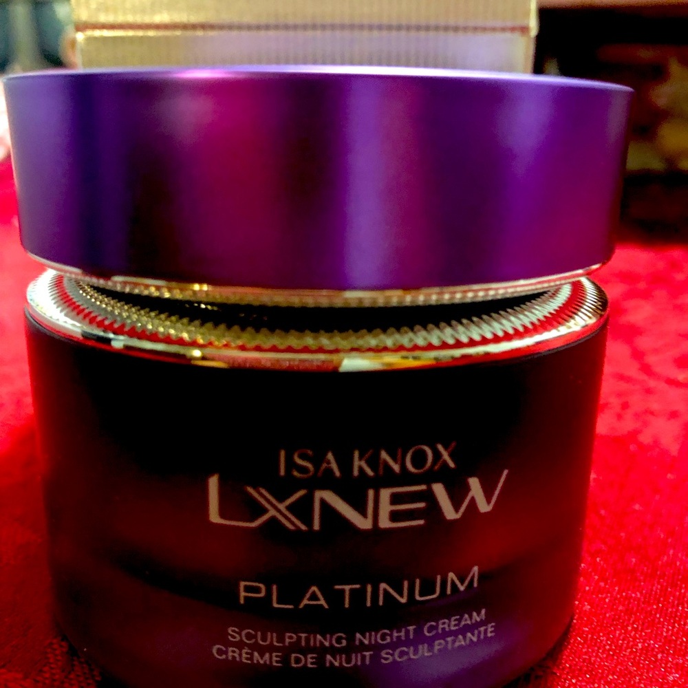 LXNEW Platinum Sculpting Night Cream - Purple